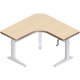 Workrite Sierra Crank Equal Corner 3 Legs (22-34") Height Adjustable Tables / Desks
