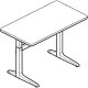 Workrite Sierra Pin (22"-34") Rectangular 2 Legs Height Adjustable Desks / Tables 