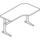 Workrite Sierra Pin Offset Corner Left or Right 2 Legs (22-34") Height Adjustable Desk