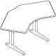 Workrite Sierra Pin 120 Degree 2 Legs (22-34") Height Adjustable Desks