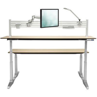 WorkRite Sierra HX Rectangular Electric Height Adjustable Table