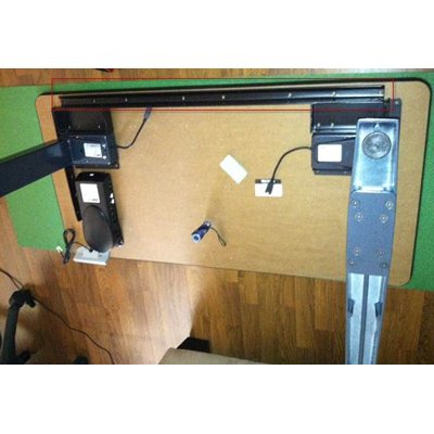 WorkRite Sierra HX Rectangular Electric Height Adjustable Table