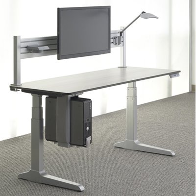 WorkRite Sierra HX Rectangular Electric Height Adjustable Table