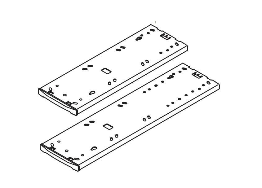 WorkRite 3175-20N Pinnacle 2 Value Arm - 20" Nylon Glide Track