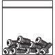 Workrite 4400305 Silhouette Screw Pack