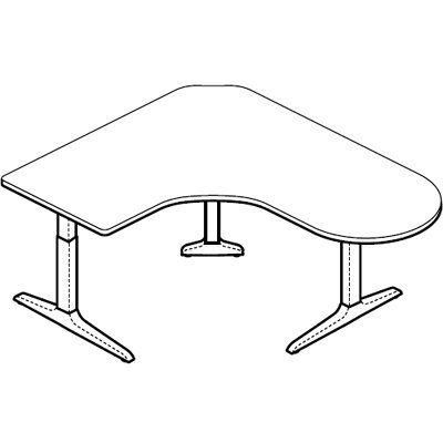 Peninsula Workcenter Right - SEHXL60307230YR