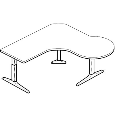 P Peninsula Workcenter Right - SEHXL72307236X