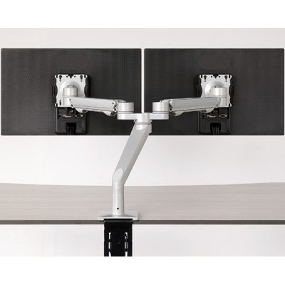 Workrite WA2200-C-S or WA2200-G-S Willow Dual Monitor Arm