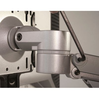 Workrite WA2000-C-S or WA2000-G-S Willow Dual Wide Monitor Arm