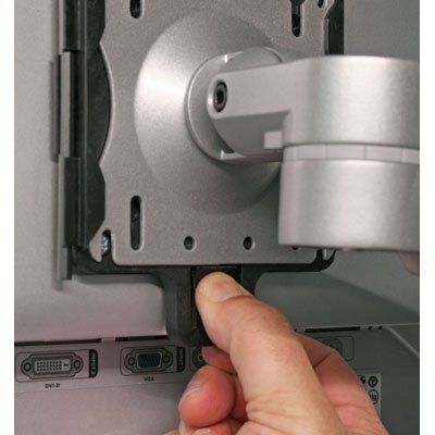 Workrite WA2000-C-S or WA2000-G-S Willow Dual Wide Monitor Arm