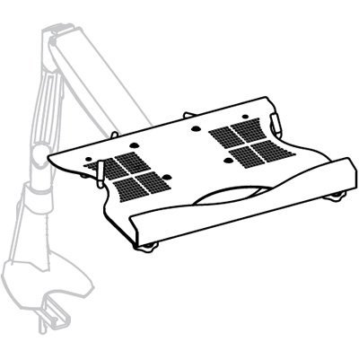 Workrite LTH-1 Laptop Holder for Willow, Poise Single/Dual Arms