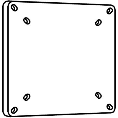 Workrite MON-ACCBLST-2LB-B Ballast plate