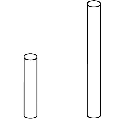 Workrite SASP SteadyArm Short Pole or SALP Long Pole