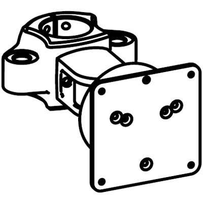 Workrite SACP Center Mount from SteadyArm SA101T to SA211