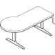 Workrite Sierra HXL Crank P Peninsula Sit-to-Stand Workcenter