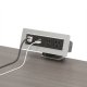 Workrite 95304-S Above Desk Powered USB Data Supply