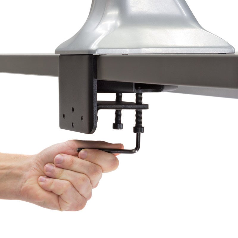 C-clamp or grommet mounting allows quick and easy installation