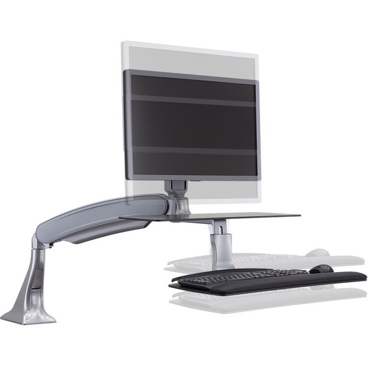 Workrite Solace Single or Dual Monitor Sit-Stand Workstation