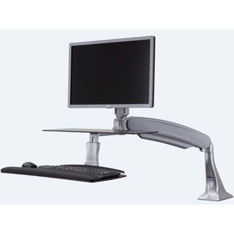 Workrite Solace Single or Dual Monitor Sit-Stand Workstation