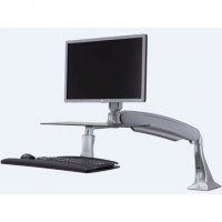 Workrite Solace Single or Dual Monitor Sit-Stand Workstation