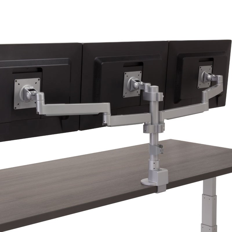Workrite Ergonomics Conform Triple Static Monitor Arm