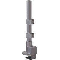 Workrite CONF-PB-14CCG Conform 14" Pole, C-Clamp & Grommet Base