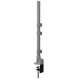 Workrite CONF-PB-28HDCCG 28" Pole, HD C-Clamp & Grommet Base