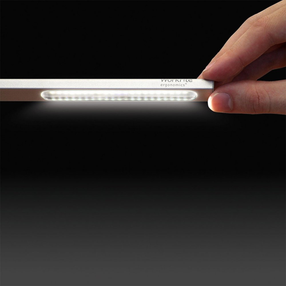 Workrite FD-DL10-S Fundamentals Elegant & Efficient LED Desk Light