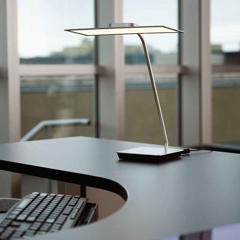 Workrite NAT-SA-ST-S Natural OLED Desk Light