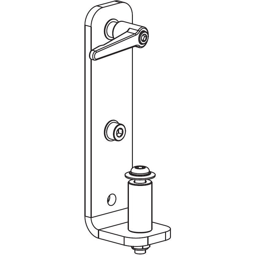 Workrite CONF-ADPT-KRAIL-S K-Rail Adaptor