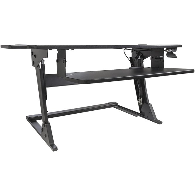 Workrite SOL-HD-DT-B Solace Desktop HD Sit-Stand Workstation