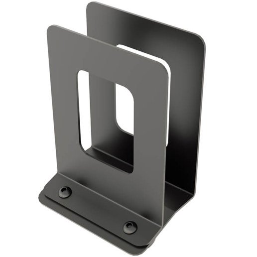 Workrite LOS-CPU-MTC-B Line of Sight Thin Client, Micro CPU Holder