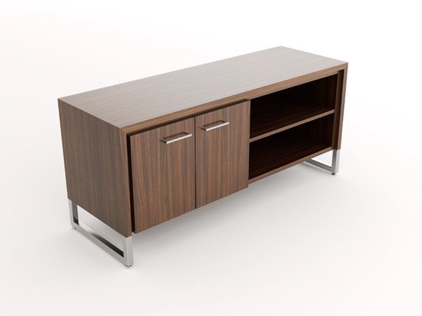 Advent Credenza - Door with Shelves - Open Shelves