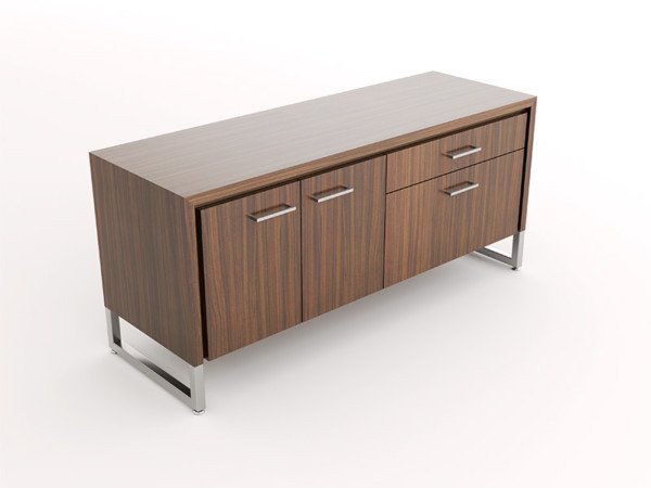 Advent Credenza - Door with Shelves - File Drawer