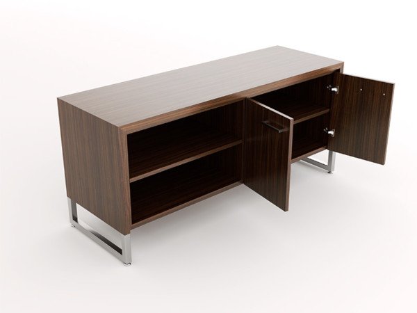 Advent Credenza - Open Shelves - Door with Shelves - Open