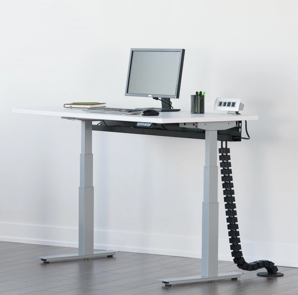 Standing Desk Cable Management | Mesh Cable Manager | Uprite Ergo