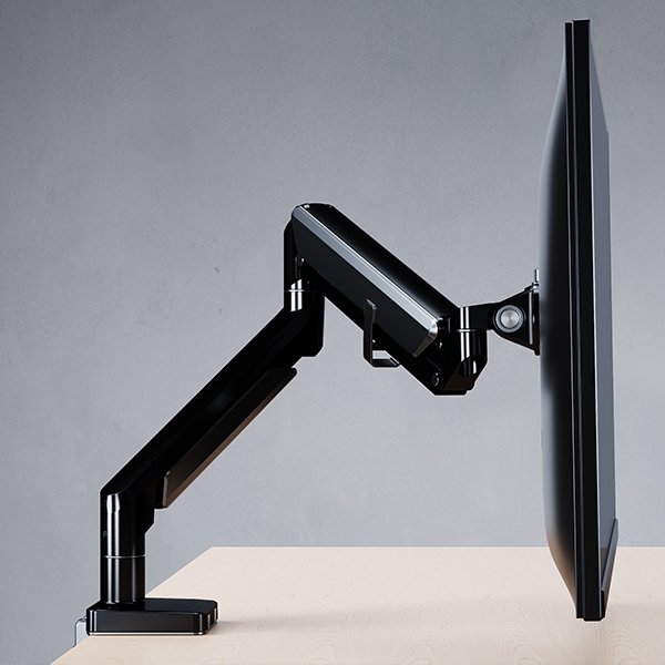 Workrite JIBE-1SDA-CCG Single Articulating Monitor Arm