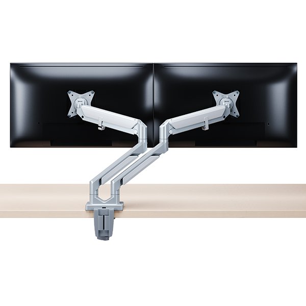 Workrite JIBE-2SDA-CCG Dual Articulating Monitor Arm