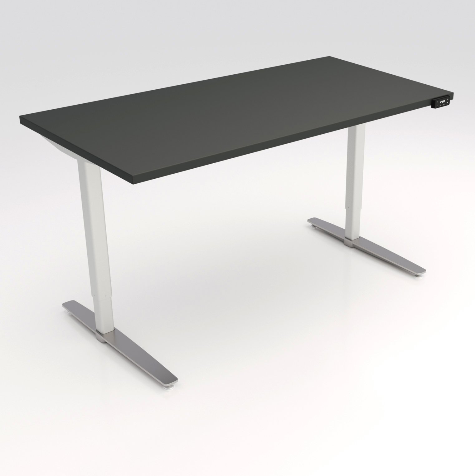 Workrite Sentinel Rectangular 2-Stage, 2-Leg Electric Sit Stand Desk