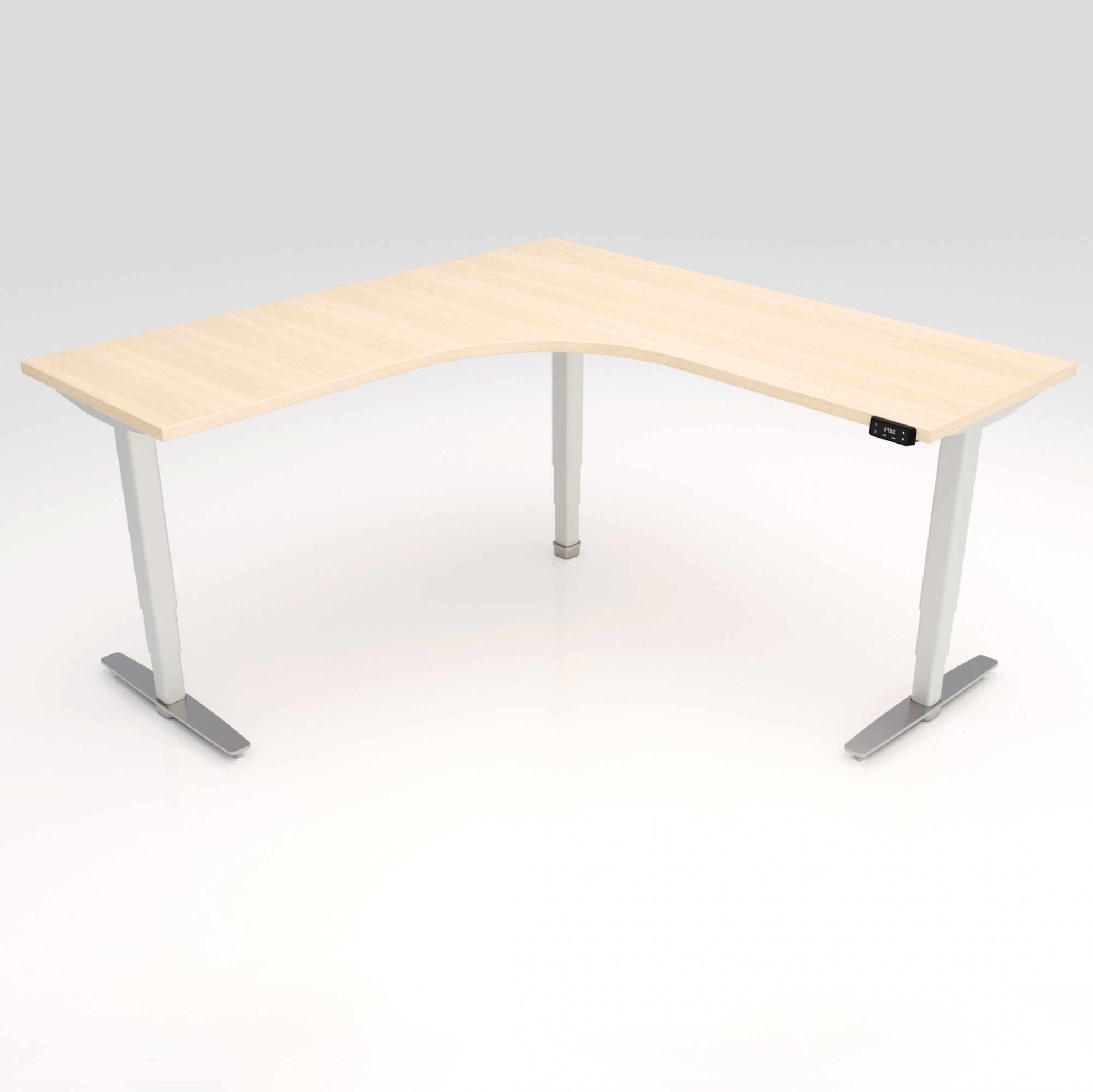 Corner desk hot sale sit stand