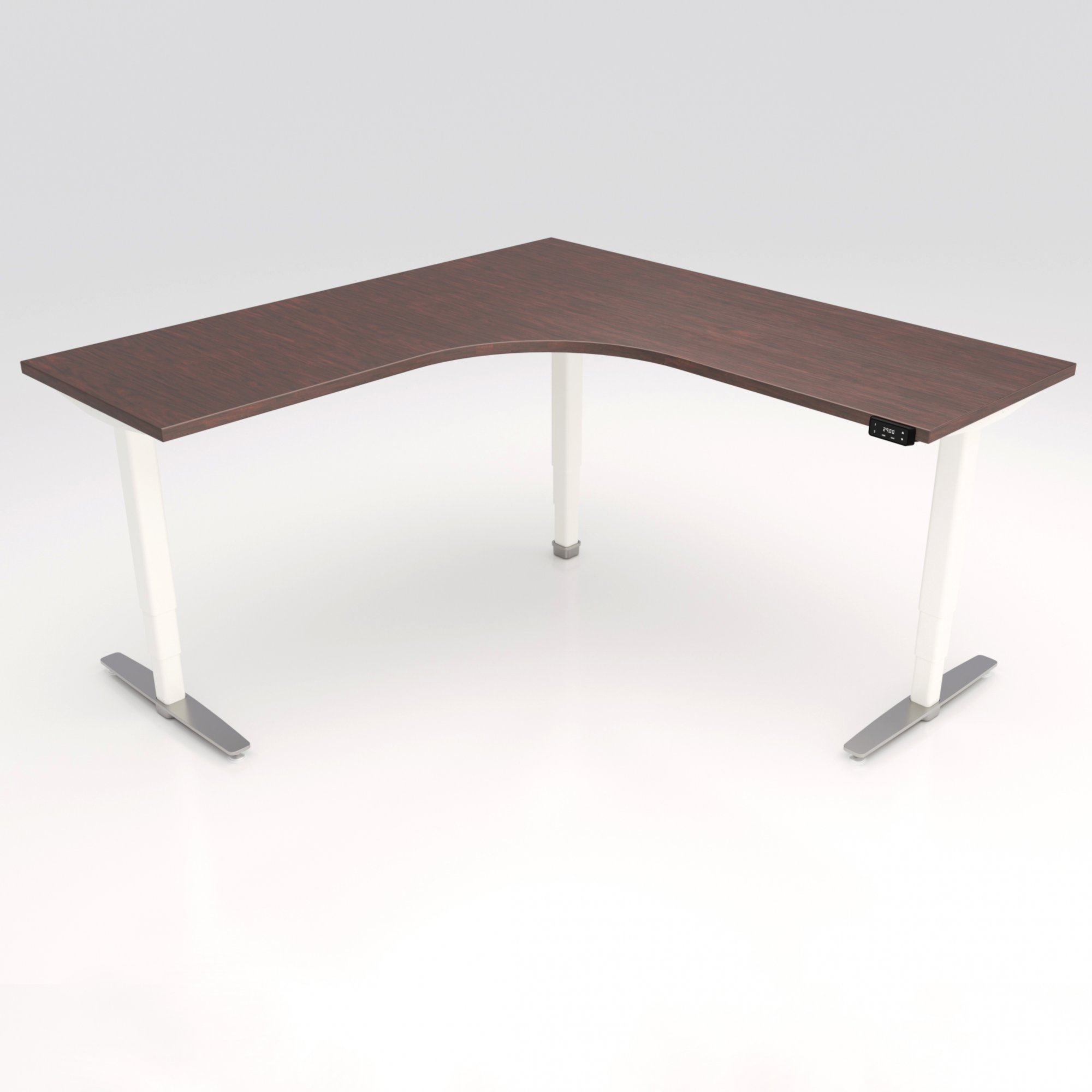 Workrite Sentinel Corner 3 Stage 3 Leg Electric Sit Stand Desk