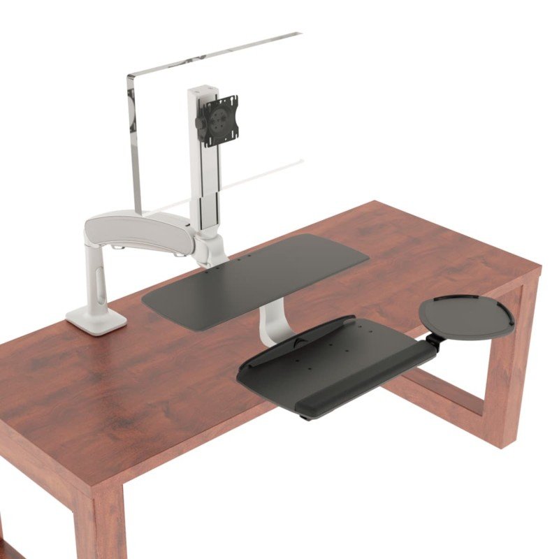 Workrite SOL2-STD-CCG-S Solace 2 Single Standing Desk Converter