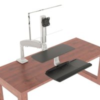 Workrite SOL2-STD-CCG-S Solace 2 Single Standing Desk Converter