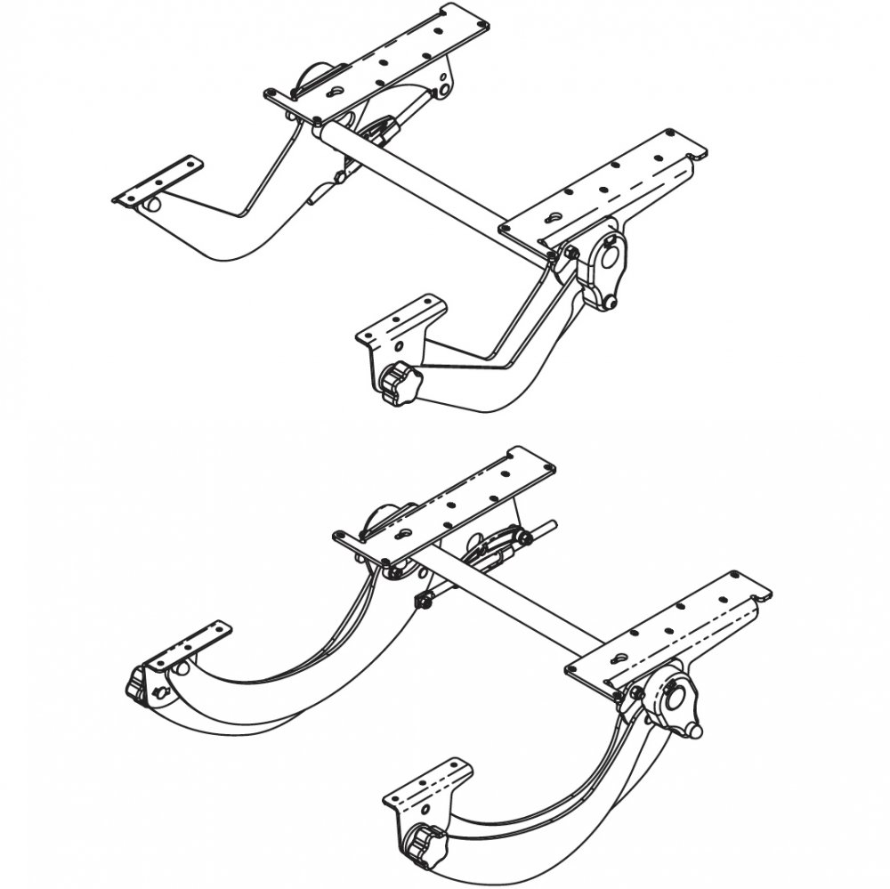 Gemini 2420 and 2440 Keyboard Arms