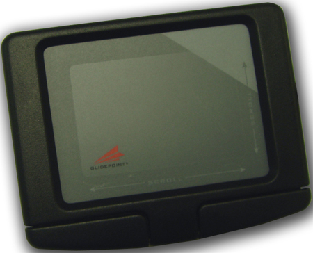 Adesso GP-160PB Easy Cat 2 Button Glidepoint Touchpad with PS/2 Black