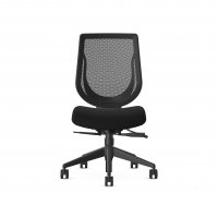 Allseating YouToo Midback Task Chair - Standard, Tall Cylinder, No Arms 