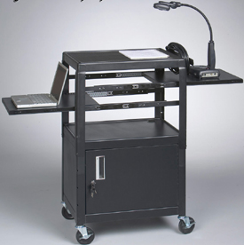 Balt 89875 Dual Adjustable Laptop Cart