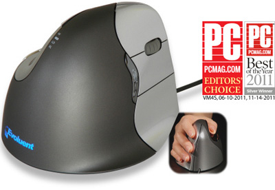 Awarded product of Evoluent VM4R VerticalMouse 4 Right Ergonomic Mouse