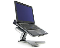 Ergotron 33-315-194 Neo-Flex Notebook/ Projector Lift Stand inuse picture