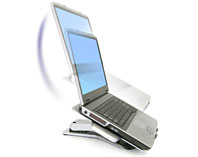 Ergotron 33-315-194 Neo-Flex Notebook/ Projector Lift Stand inuse picture